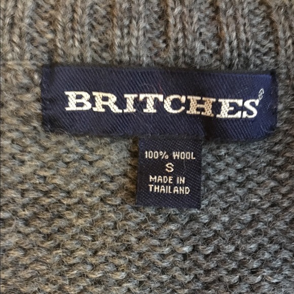 Vintage Britches gray cardigan - Picture 3 of 6